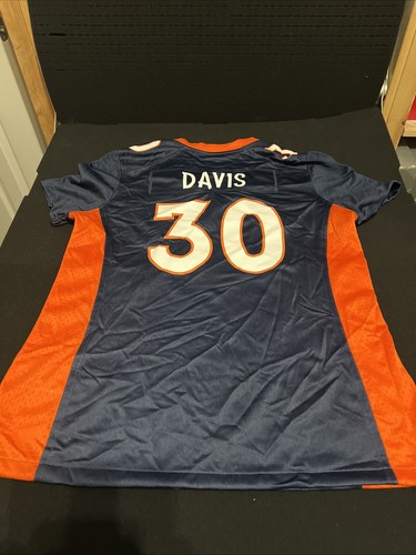 Nike On Field Terrel Davis Jersey New No Tags “Error Print” Broncos Upside Down - Picture 7 of 10