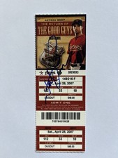 Hunter Pence Signed MLB Debut Game Ticket Houston Astros 4/28/07