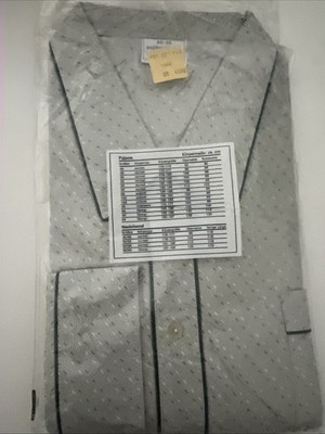Seidensticker Pyjama Gr. 54/56 Vintage Herren Schlafanzug OVP Neu NOS Retro