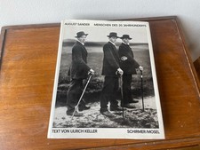 August Sander Menschen des 20. Jahrhunderts Schirmer/Mosel Erstausgabe 1980