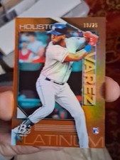 2020 Bowman Platinum Yordan Alvarez Rookie Orange /25 SSP #100 INVEST 🔥📈