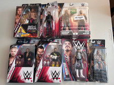 WWE Figures Lot of 6 Dominik, The Rock, Rhea, CM Punk, More - DAMAGED BOXES