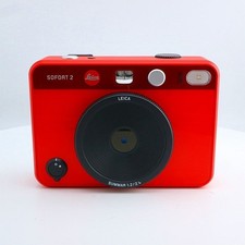 Leica Sofort 2 19189 Red Hybrid Instant Digital Camera from Japan E0424
