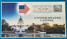 BDAOCITW KSC Cachets 4075 United States Capitol $2.00