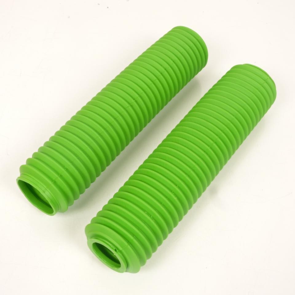 Soufflet de fourche moto vert pour restauration cross enduro vintage