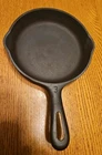 Unmarked #3 Wagner Ware 6 1/2 Inch Skillet Restored And Seasoned
