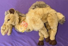 Vintage Folktails Folkmanis Camel Large Plush Hand Puppet Full Body NWT