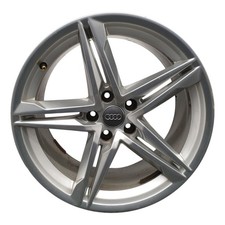 Audi A5 MK2 (B9) 2018 8.5jx18" 5 Split Spoke Alloy Wheel Silver 8W0601025DE