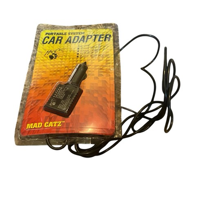 #ad New Mad Catz 12 Volt DC Car Adapter For Gameboy Pocket Gamegear Nomad Portable $7.50