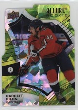 2021-22 Upper Deck Allure Rookies Green Rainbow Die-Cut 61/99 Garrett Pilon g5i