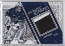 2011 ITG Heroes and Prospects Net Jerseys Silver /40 Calvin Pickard #NP-10 2a8