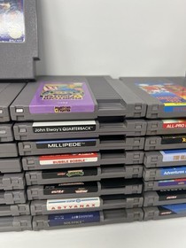 Huge NES 50 game lot, Mega man 2-3, Adult collection, Tested working!