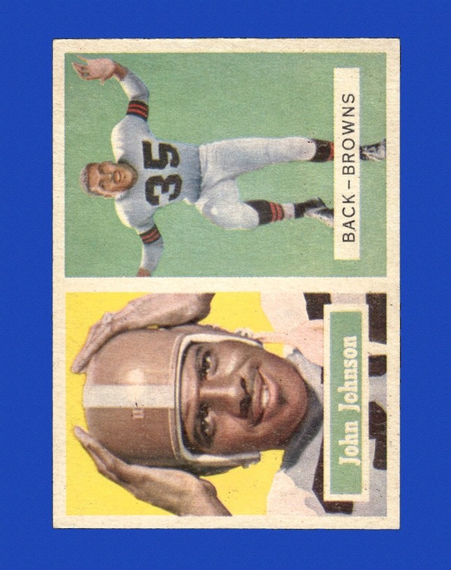 1957 Topps Set-Break # 16 John Henry Johnson NR-MINT *GMCARDS*