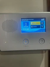 2GIG Go!Control GC2 2GIG-CP21-345E Panel w/ Backplate Battery 14V Adapter