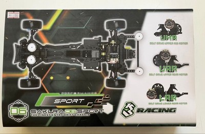 3RACING SAKURA D6 SPORT Drift Chassis Kit RC Car | eBay