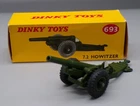 Vintage DINKY Toys #693 Army 7.2 Howitzer DIECAST w/ BOX die cast MILITARY uk !!