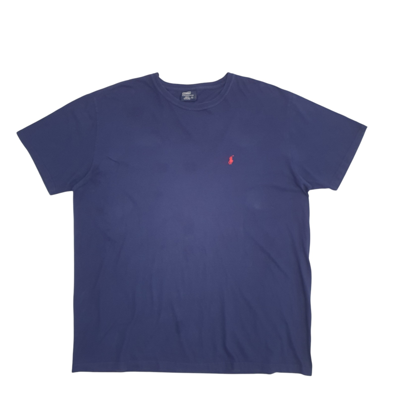 POLO RALPH LAUREN Navy T Shirt Tee Short Sleeve Cotton Mens L