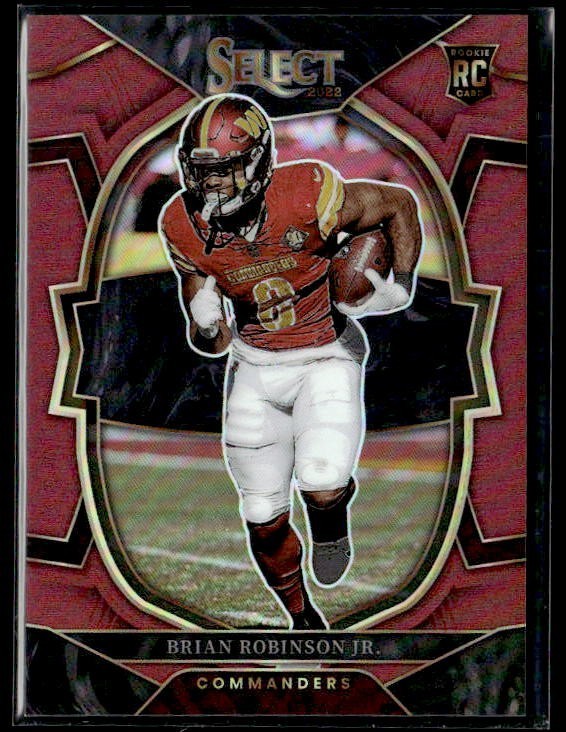 L33,817 - 2022 Select Prizm Maroon #78 Brian Robinson Jr. /149