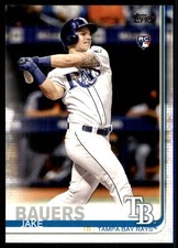 Jake Bauers 2019 Topps #311 Tampa Bay Rays MLB READ FREE SHIPPING AutographDen