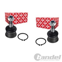 2X Febi Bilstein Traggelenke Oben Vorne Beidseitig Passend FÜR Toyota Land