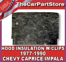Under Hood Heat Insulation Pad Shield Liner Mat 1977-1990 Chevy Impala Caprice