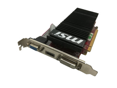 MSI AMD MOBILITY RADEON HD 4350 512MB DDR3 PCI-e SILENT  DVI VGA HDMI #GK13879