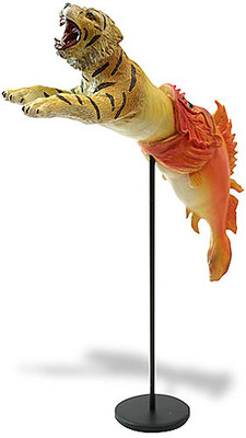 Salvador Dali Dream Caused By Flight Of A Bee Tiger Fish Sculpture