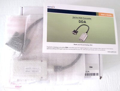 Ophit DVI to Analog VGA Converter DDA  DDA-A001 PC Laptop