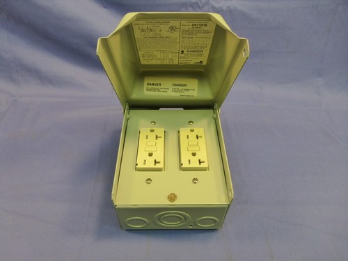 MIDWEST, U011010, Rainproof Power Outdoor Outlet 20A 120V