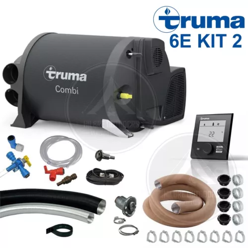 TRUMA 6E KIT 2 COMBI BOILER & SPACE HEATER WATER/AIR CAMPERVAN MOTORHOME 