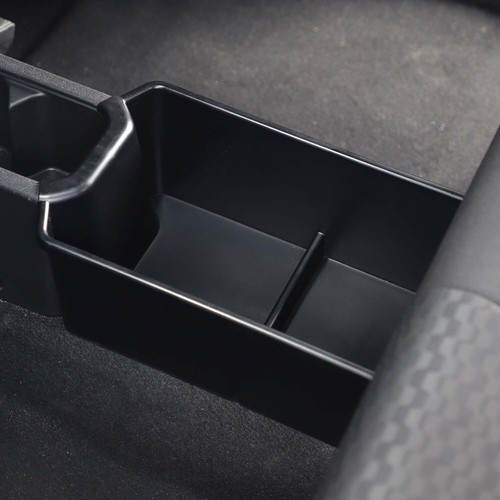 Black Rear Center Storage Box Organizer Tray For Suzuki Jimny 2019+ Accessories - Picture 5 of 13