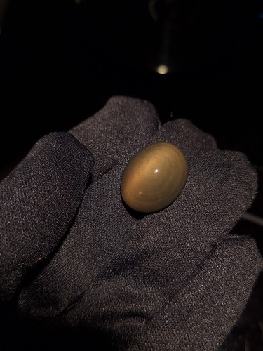 Irridescent Iris Obsidian gemstone - natural rainbow obsidian cabochon 21.95 CTS - Picture 5 of 10