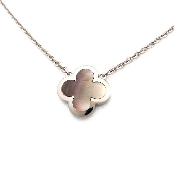 Van cleef pure alhambra clearance necklace