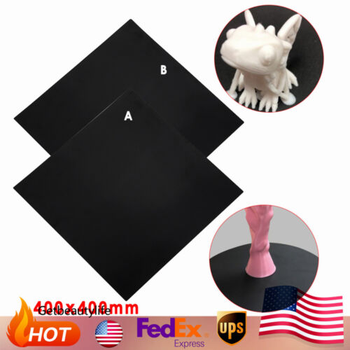 400x400mm Quadratisch Gebäude Oberfläche Wärme Heißbett Magnet Aufkleber Matte für 3D Drucker