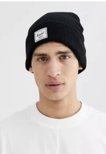 Herschel Supply Company Elmer Rib Knit Beanie Black One Size NWT