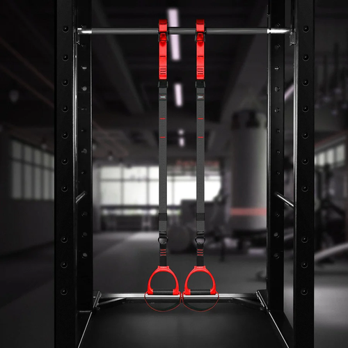 Fitbeast Home Gym Suspension Equipment Resistance Straps System Training Workout - Picture 9 of 9