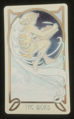 Dreamscape Oracle by Matt Hughes Single Card The Word 5'' X 3''