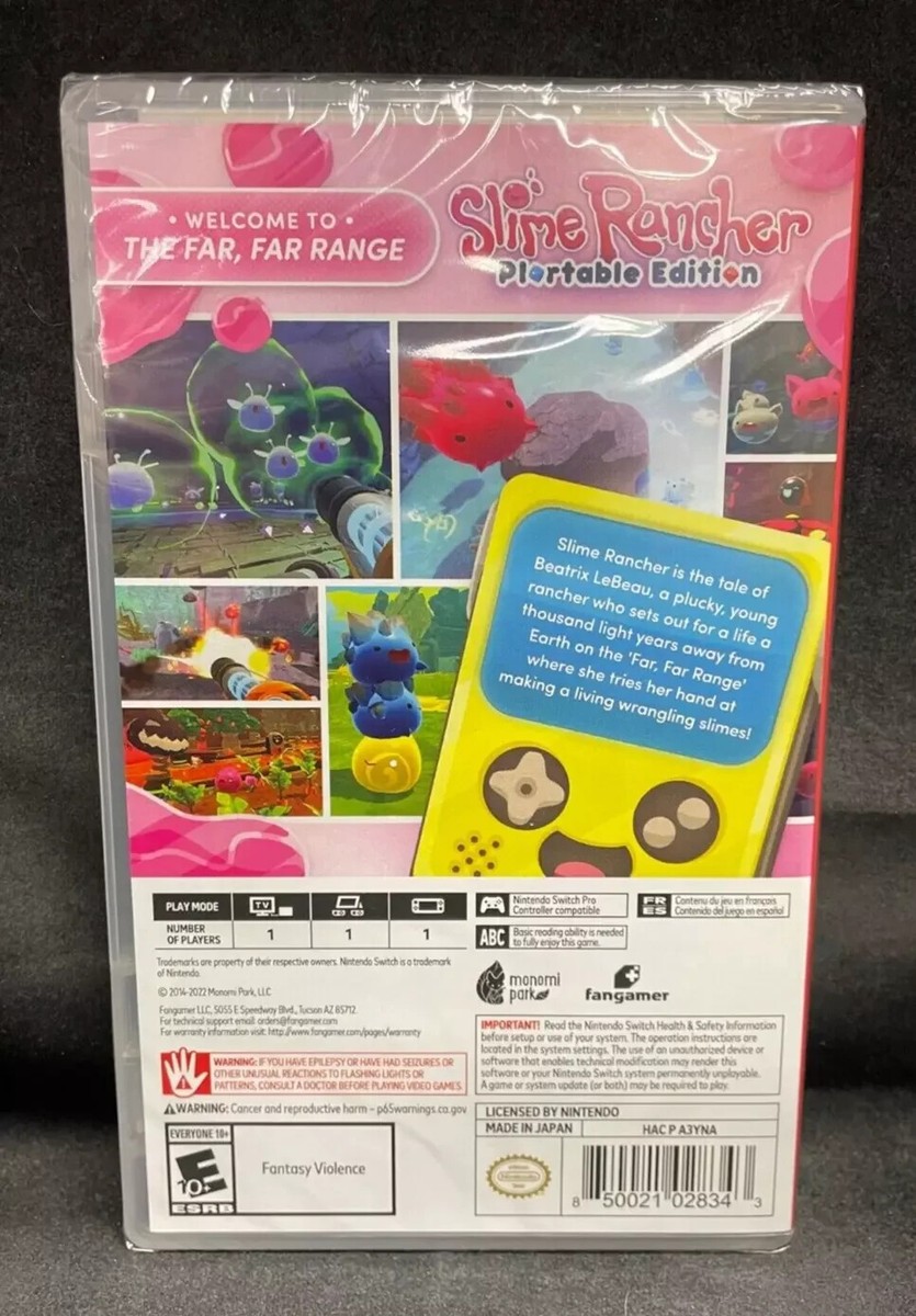 Slime Rancher Plortable Edition (Nintendo Switch) BRAND NEW