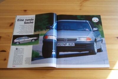 Autozeitung 14222) Toller Wagen! Opel Astra 1.6i GLS mit 75PS im Fahrbericht au