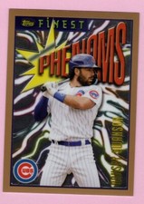 2023 Topps Finest Flashback  #33 Dansby Swanson Chicago Cubs –   Phenoms
