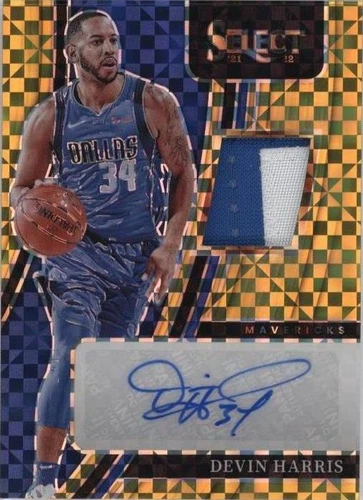 2021-22 Panini Select - Devin Harris #AM-DHS