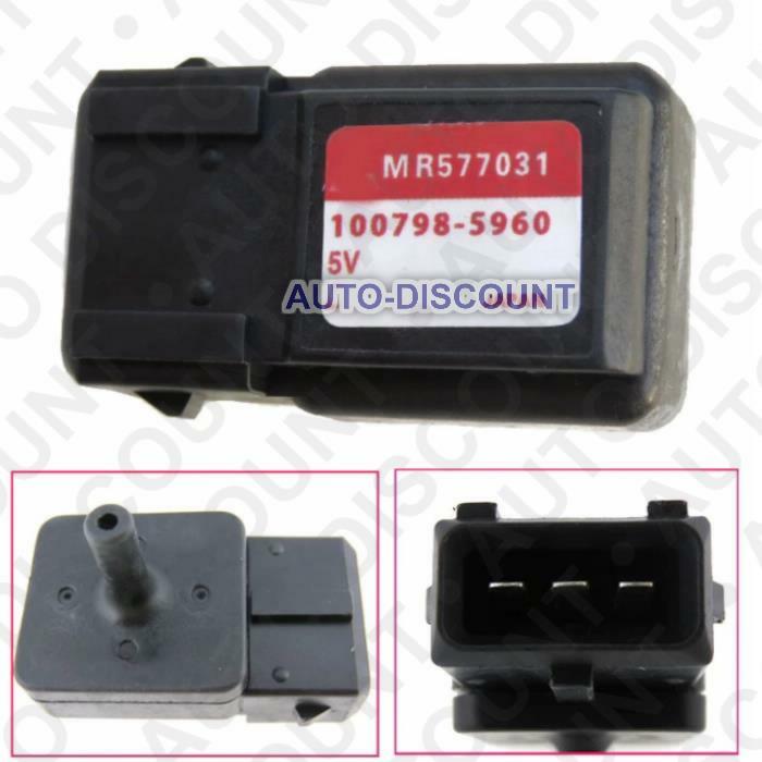 Sensore Pressione Turbo MR577031 - Per Mitsubishi L200, Pajero II/III, Shogun, Pajero Sport 2.5TD/3.2 Di-D