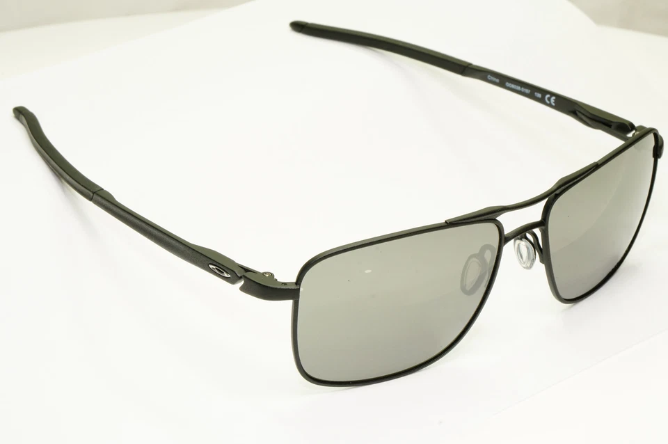 Gafas de sol Oakley Gauge 6 gris espejo Prizm negro polvo carbón para hombre OO 6038 0157 Foto 4 de 4