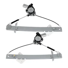 Fits 2010-2014 Subaru Outback Pair Rear Window Regulator Power w/Motor New