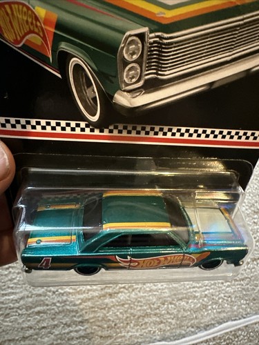 2021 Hot Wheels Collector Edition '65 FORD GALAXIE (Green) Kroger Mail In Car #4 - Picture 7 of 11