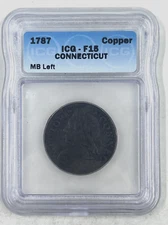 1787 Copper ICG F15 Connecticut MB Left