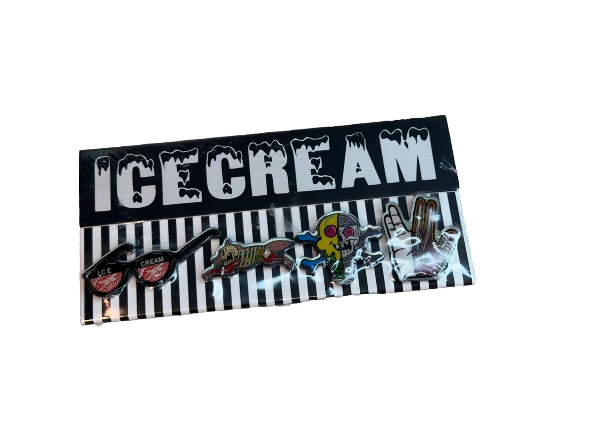 Ice Cream Billionaire Boys Club Pins Pharrell Williams BAPE Enamel