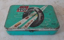 Ancienne Boite Réparation Vulcanisation REMA TIP TOP PKW Repair Kit bleu vintage