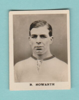 Uk Names R Howarth FOOTBALL - D.C. THOMSON - R. HOWARTH OF BOLTON WANDERERS - 1923 | eBay UK