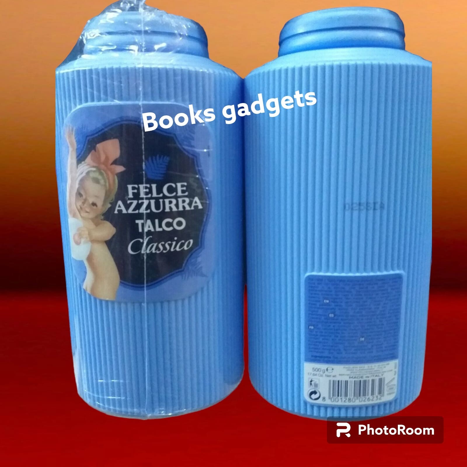 24 Barattoli Felce Azzurra Classico Barattolo 500gr Polvere per la Pelle Talco